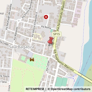 Mappa Via F. Maestri, 23, 43038 Sala Baganza, Parma (Emilia Romagna)