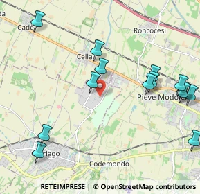 Mappa Via Piero Gobetti, 42025 Cavriago RE, Italia (2.66333)