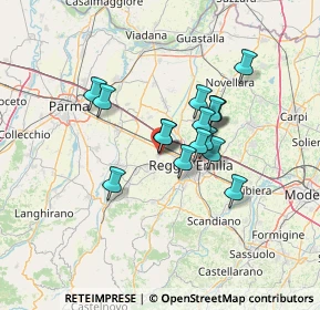 Mappa Via Piero Gobetti, 42025 Cavriago RE, Italia (10.1375)