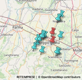 Mappa Via Piero Gobetti, 42025 Cavriago RE, Italia (10.03125)