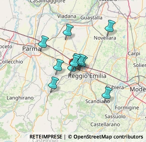 Mappa Via Piero Gobetti, 42025 Cavriago RE, Italia (9.06545)