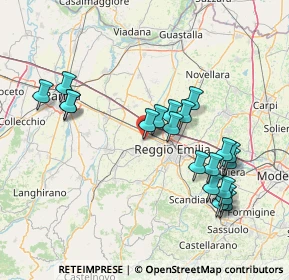 Mappa Via Piero Gobetti, 42025 Cavriago RE, Italia (15.37)