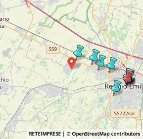 Mappa Via Piero Gobetti, 42025 Cavriago RE, Italia (4.82364)