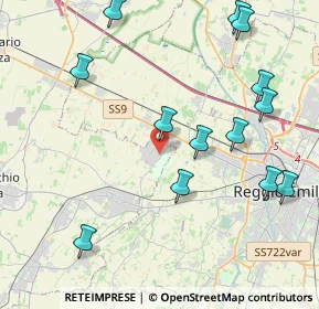 Mappa Via Piero Gobetti, 42025 Cavriago RE, Italia (4.85385)