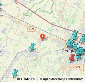 Mappa Via Piero Gobetti, 42025 Cavriago RE, Italia (6.84063)