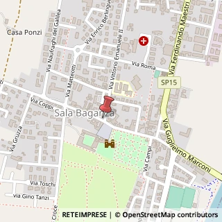 Mappa Via Giuseppe Garibaldi, 2, 43038 Sala Baganza, Parma (Emilia Romagna)
