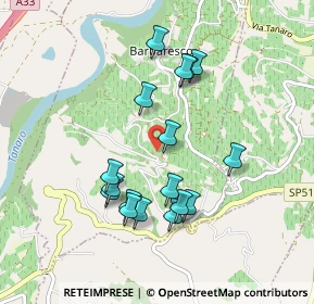 Mappa Località Martinenga, 12050 Barbaresco CN, Italia (0.85294)