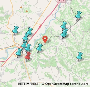 Mappa Località Martinenga, 12050 Barbaresco CN, Italia (4.29077)