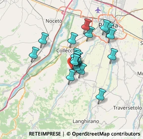 Mappa 43038 Sala Baganza PR, Italia (5.34167)