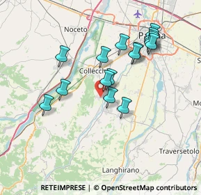 Mappa 43038 Sala Baganza PR, Italia (6.90375)