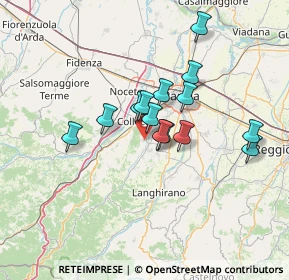 Mappa 43038 Sala Baganza PR, Italia (10.775)