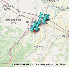 Mappa 43038 Sala Baganza PR, Italia (7.25308)