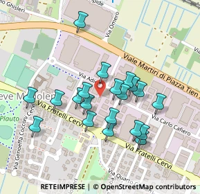 Mappa Via Adige, 42124 Reggio nell'Emilia RE, Italia (0.2065)