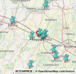 Mappa Via Adige, 42124 Reggio nell'Emilia RE, Italia (15.19182)