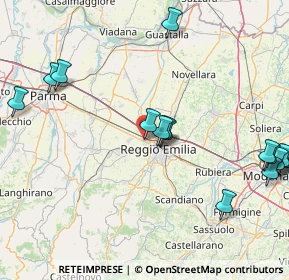 Mappa Via Adige, 42124 Reggio nell'Emilia RE, Italia (20.79688)