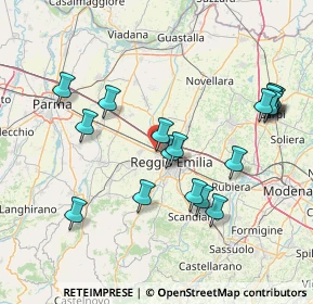 Mappa Via Adige, 42124 Reggio nell'Emilia RE, Italia (16.32278)