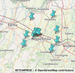 Mappa Via Adige, 42124 Reggio nell'Emilia RE, Italia (10.10417)