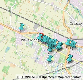 Mappa Via Adige, 42124 Reggio nell'Emilia RE, Italia (0.8695)