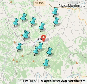 Mappa Via Luigi Bosca, 14053 Canelli AT, Italia (3.80385)