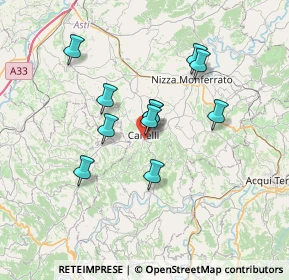 Mappa Via Luigi Bosca, 14053 Canelli AT, Italia (5.69273)