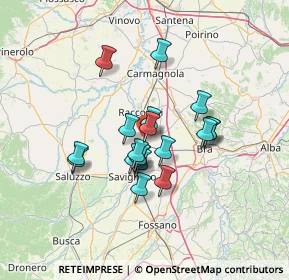 Mappa Via Ugo Foscolo, 12030 Cavallermaggiore CN, Italia (10.32263)