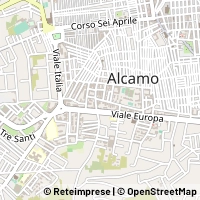 Karte Alcamo