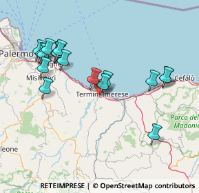 Mappa Via Giordano Bruno, 90018 Termini Imerese PA, Italia (18.01167)