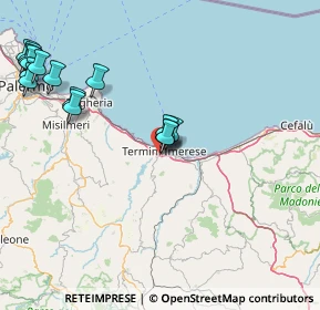 Mappa Via Giordano Bruno, 90018 Termini Imerese PA, Italia (21.61)