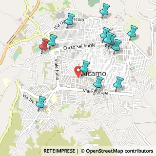 Mappa Via L. Einaudi, 91011 Alcamo TP, Italia (0.65077)
