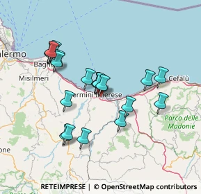 Mappa Contrada Ponticello, 90018 Termini Imerese PA, Italia (14.5655)