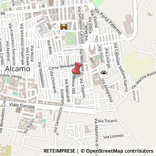 Mappa Via Leone XIII, 84, 91011 Alcamo, Trapani (Sicilia)