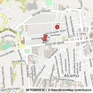 Mappa Corso Sei Aprile, 317, 91011 Alcamo, Trapani (Sicilia)