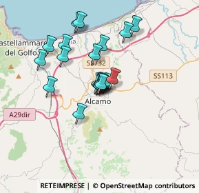 Mappa Via Manno Vito Tenente, 91011 Alcamo TP, Italia (3.031)