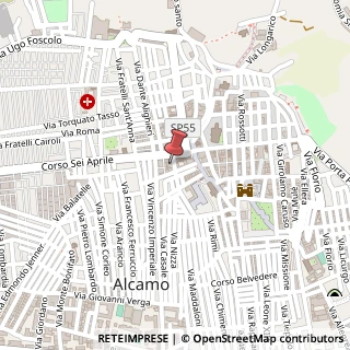 Mappa Via Armando Diaz, 15, 91011 Alcamo, Trapani (Sicilia)