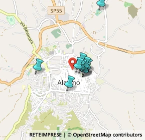 Mappa Via Manno Vito Tenente, 91011 Alcamo TP, Italia (0.55909)
