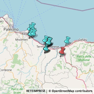 Mappa Via Cosenz, 90018 Termini Imerese PA, Italia (9.305)