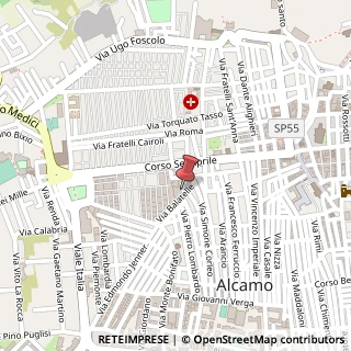 Mappa Via Balatelle, 27, 91011 Alcamo, Trapani (Sicilia)