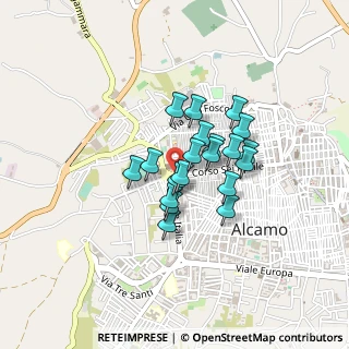 Mappa Piazza Renda Pittore, 91011 Alcamo TP, Italia (0.3255)