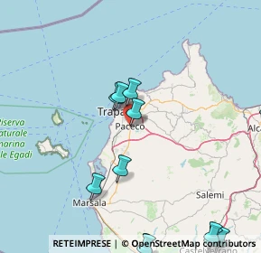 Mappa Via Archimede, 91027 Paceco TP, Italia (23.71333)