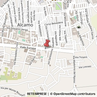 Mappa Viale Europa,  84, 91011 Alcamo, Trapani (Sicilia)