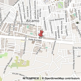 Mappa Viale Europa, 155, 91011 Alcamo, Trapani (Sicilia)