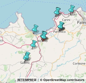 Mappa Via Stefano Monteleone, 91011 Alcamo TP, Italia (14.68357)