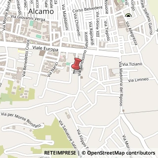 Mappa Via Giuseppe Ungaretti, 8, 91011 Alcamo, Trapani (Sicilia)