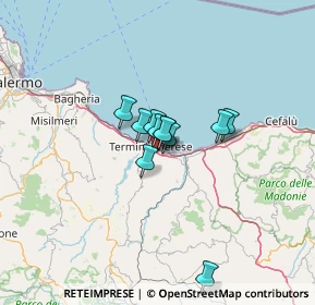 Mappa Via Giuseppe Sunseri, 90018 Termini Imerese PA, Italia (8.09091)