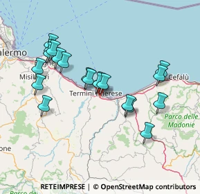 Mappa Via Giuseppe Sunseri, 90018 Termini Imerese PA, Italia (15.6115)