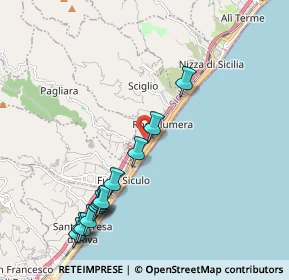 Mappa A18 Messina - Catania, 98027 Roccalumera ME, Italia (2.57667)