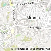 Kaart Alcamo