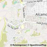 Hartă Alcamo