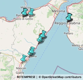 Mappa Via Lungomare Cristoforo Colombo, 98027 Roccalumera ME, Italia (18.099)