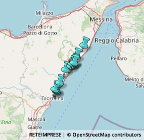 Mappa Via Lungomare Cristoforo Colombo, 98027 Roccalumera ME, Italia (7.43727)